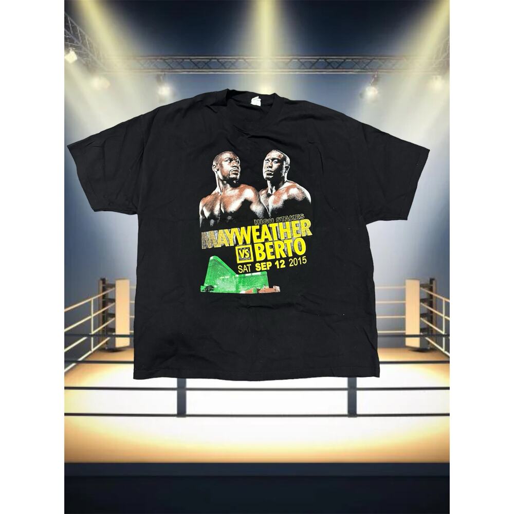 Floyd Meriweather vs Andre Berto - Sept. 12, 2015 -  Men's Shirt - Size XL
